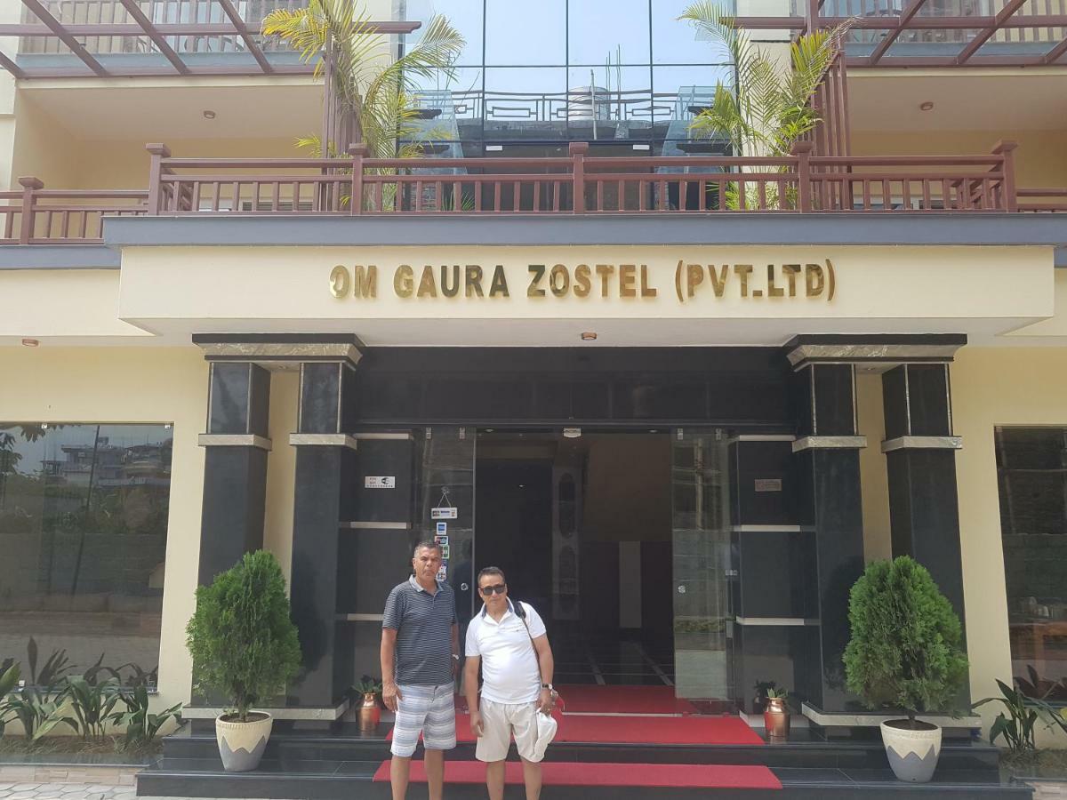 Om Gaura Hotel Pokhara Exterior foto
